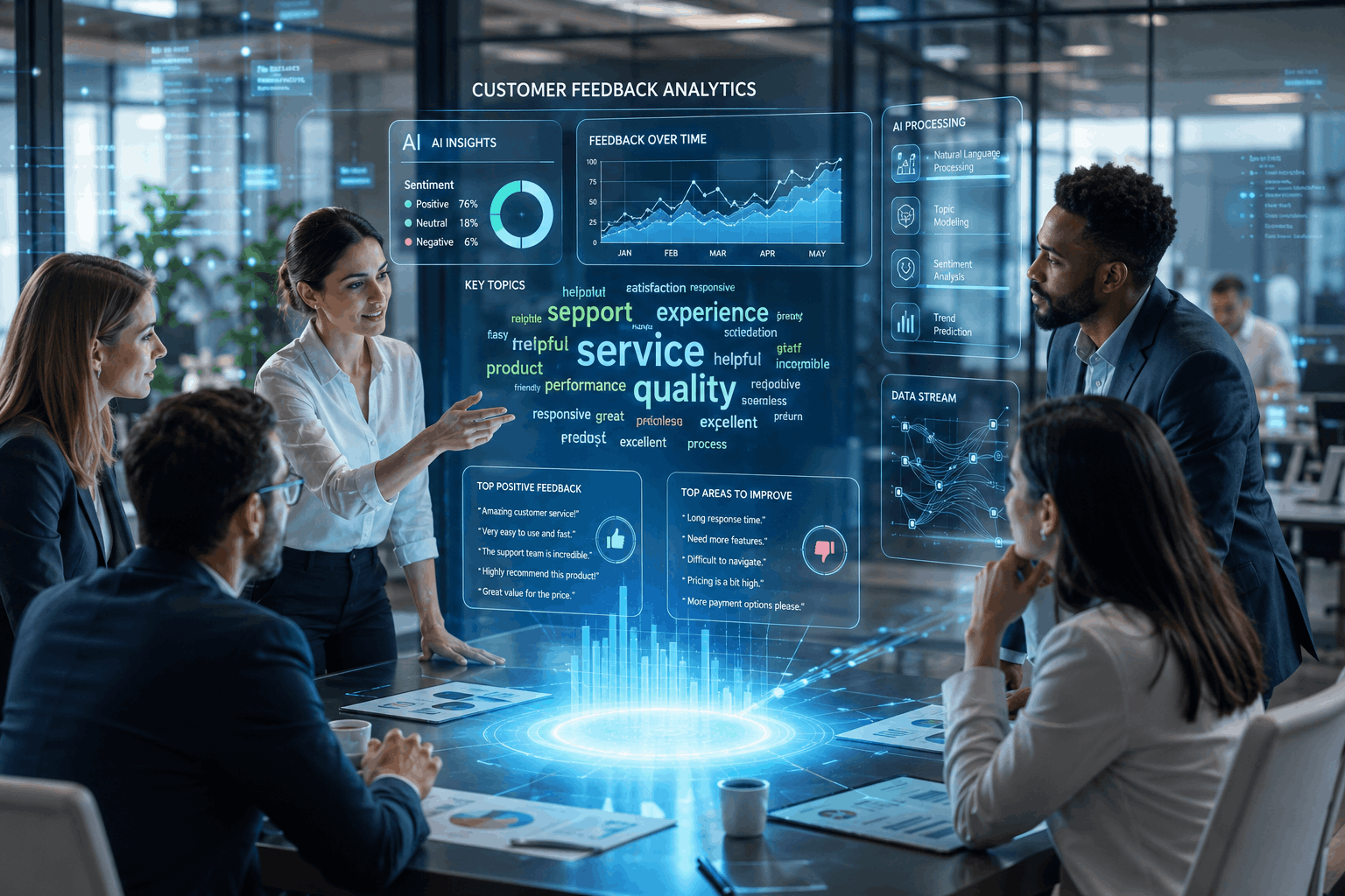 AI & NLMs: Transforming Customer Feedback Analysis Strategies